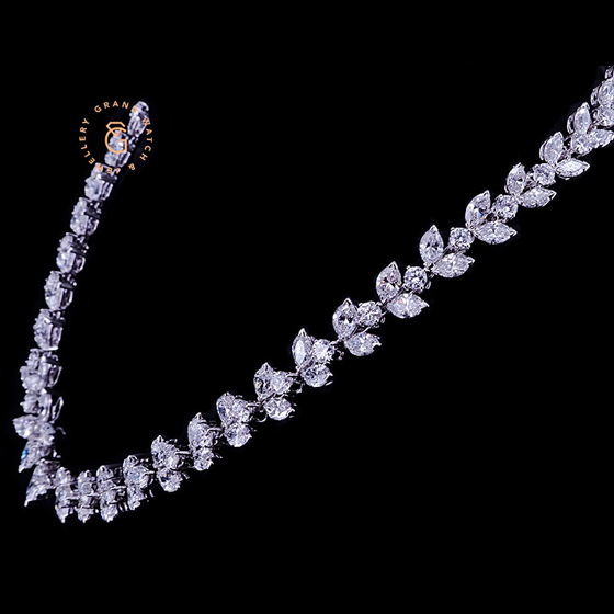 Jewellery Necklace, Set by pt950 Platinum 