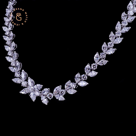 Jewellery Necklace, Set by pt950 Platinum 